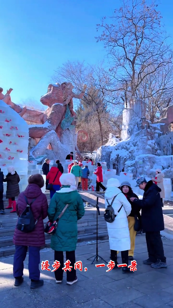 本溪动植物园把浪漫与冰雪凝于一景，快来打卡这份冬日限定的美好～
