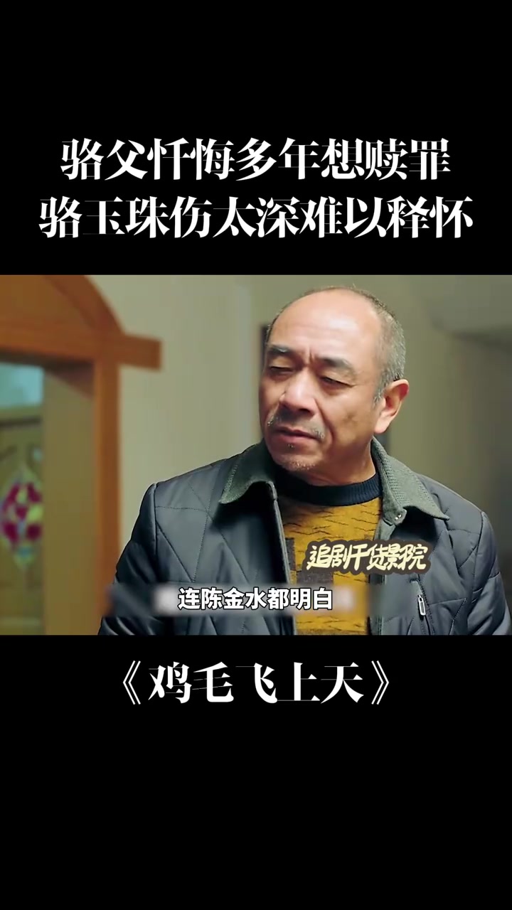 鸡毛飞上天:骆父忏悔多年想赎罪,骆玉珠伤太深难以释怀