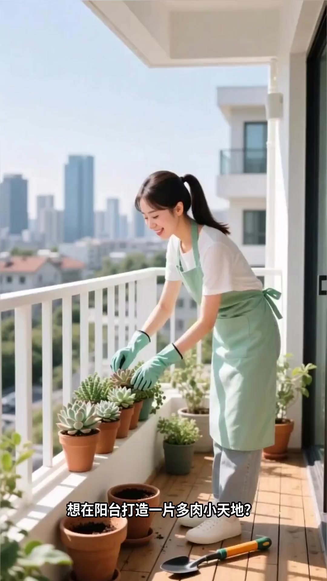 阳台多肉植物的种植与造景
