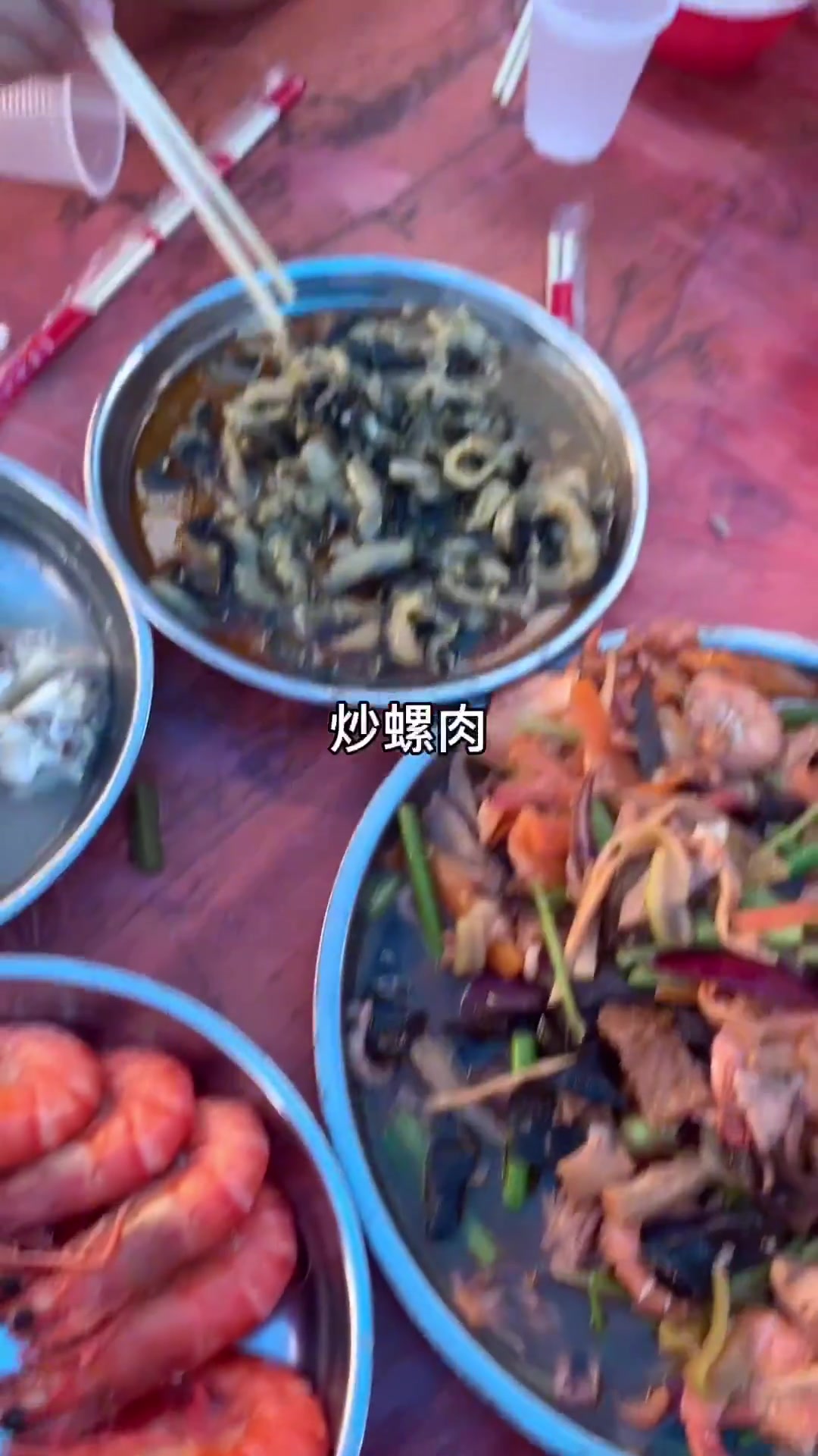 海南乡村酒席超丰盛，吃不完还能打包