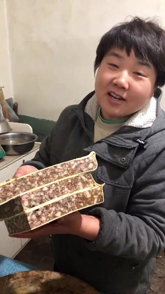 猪头肉焖子来了啊，东北农家菜