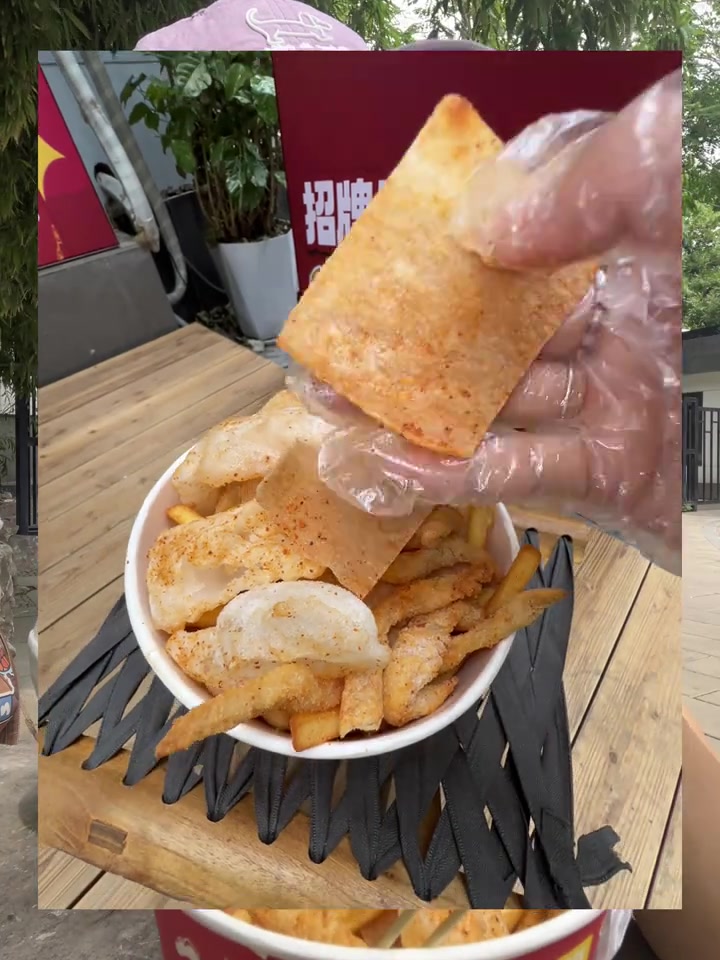 西市场一定要吃的美食之鸡柳大人！你太好吃了！