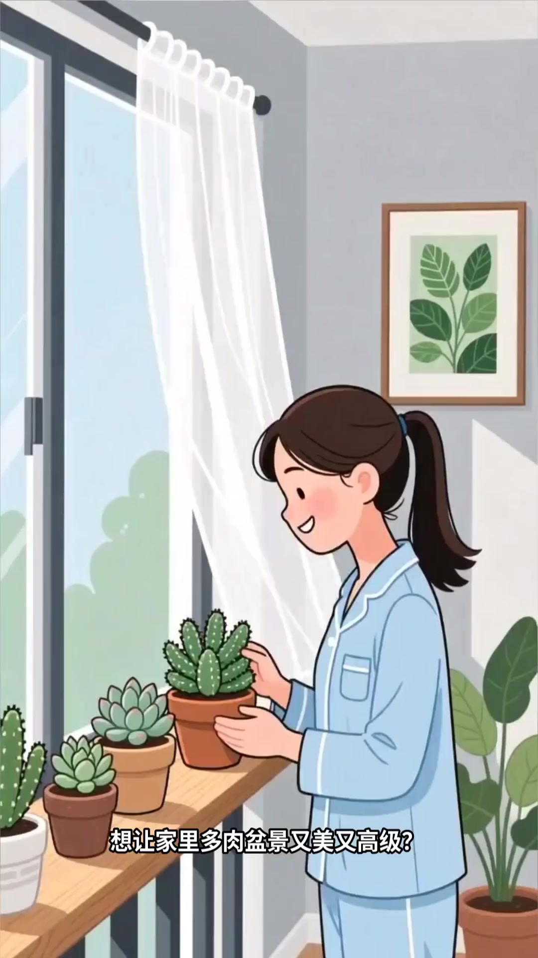 多肉盆景的造景与种植