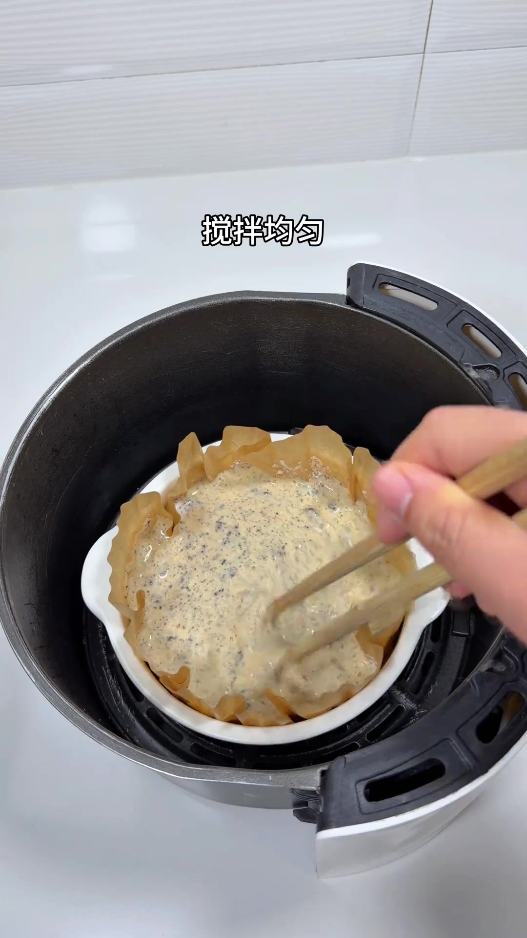 空气炸锅奥利奥巴斯克蛋糕，0失败做法简单复刻