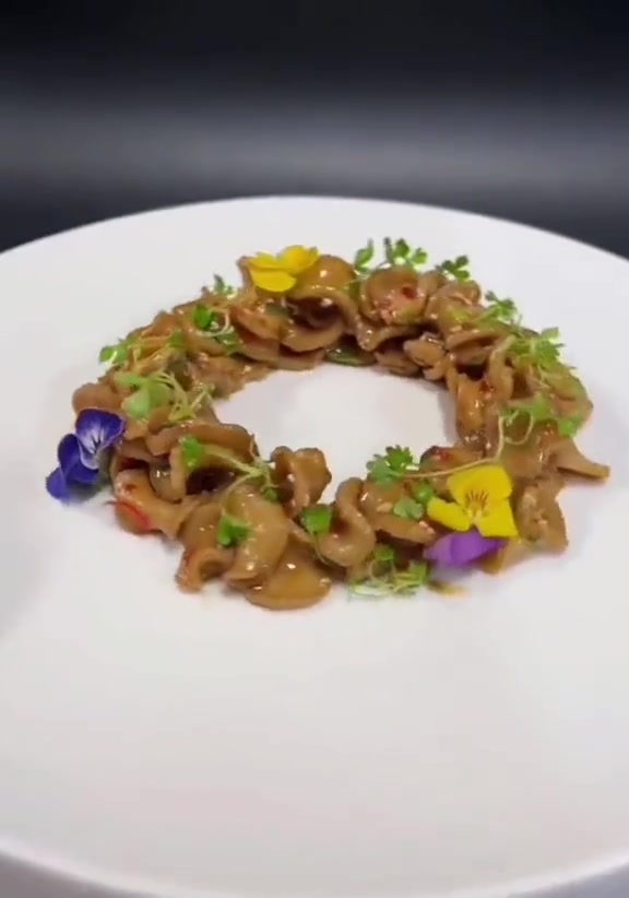 粤菜意境菜盘饰摆盘教程
