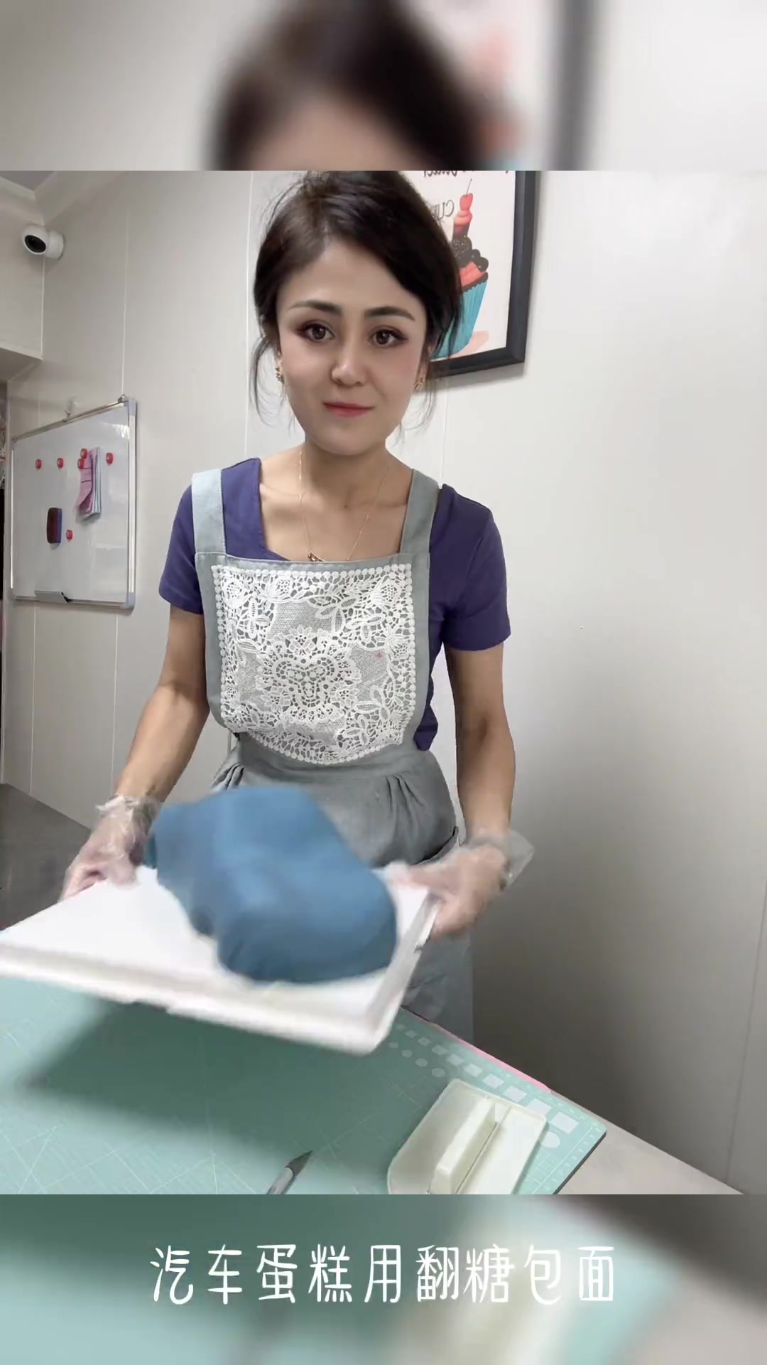 沉浸式烘焙汽车蛋糕，做手工我是认真的