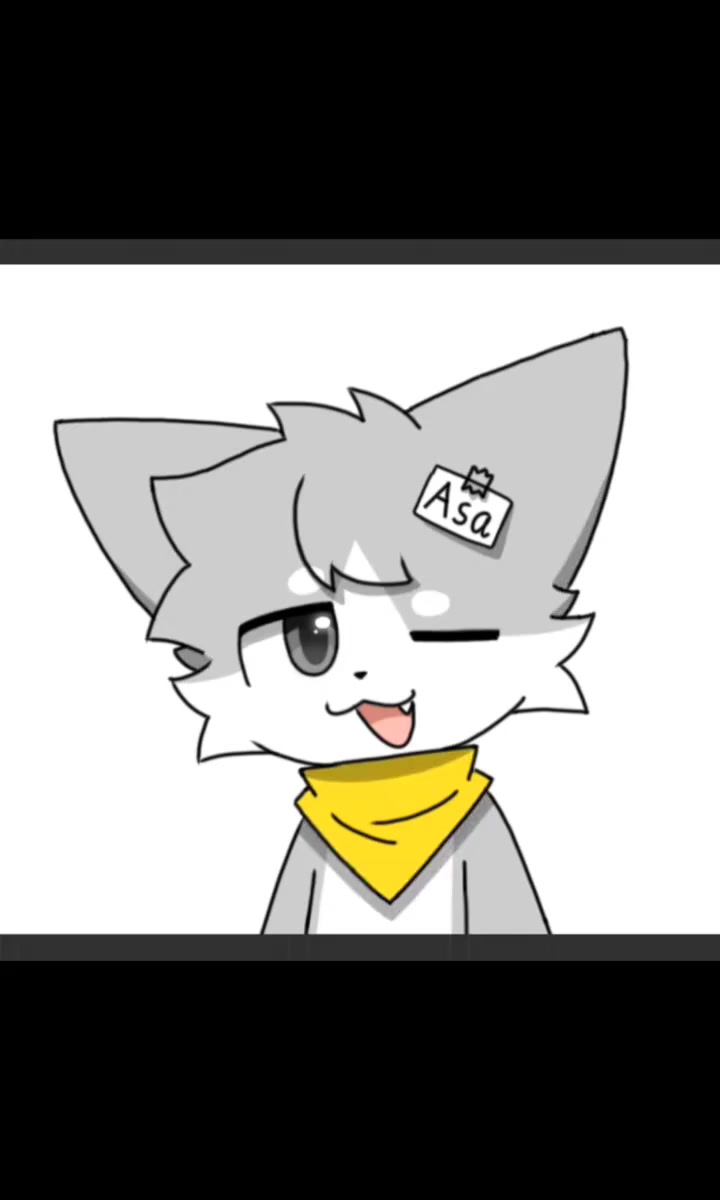 绘画过程：小猫你装什么可爱！（摸了个QQ头像）
