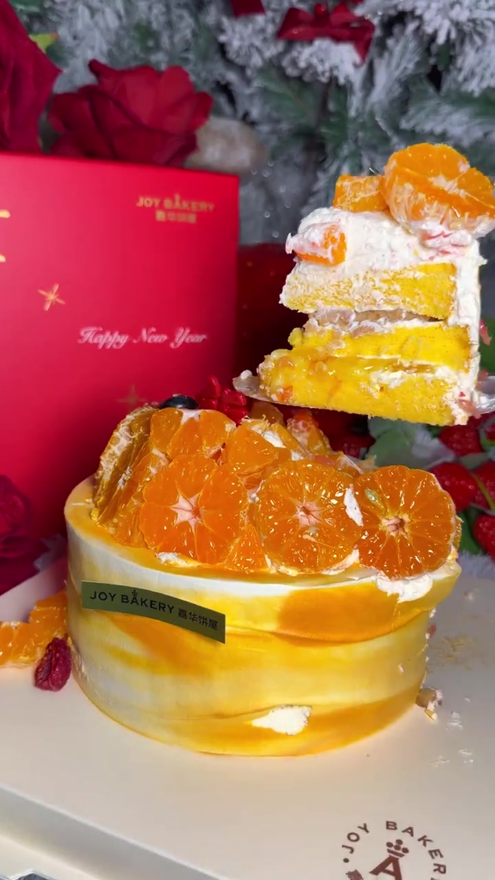 嘉华新春蛋糕，年味足寓意美好