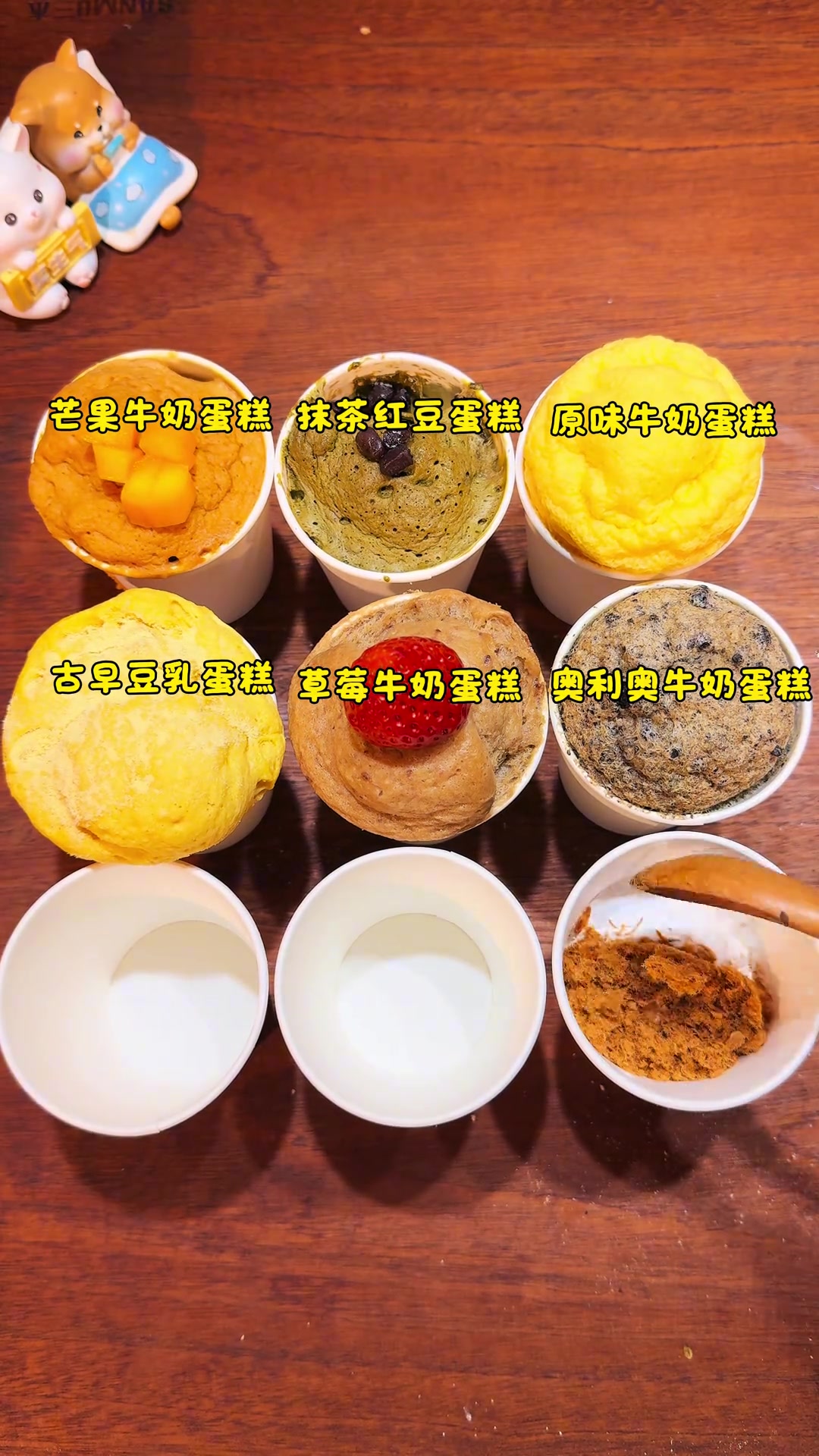过年纸杯蛋糕九种做法,简单易学,总有一款你喜欢!