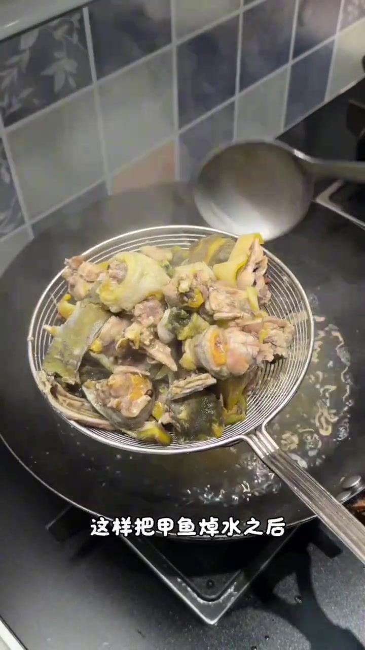 过年大菜，红烧甲鱼，好吃又有排面！