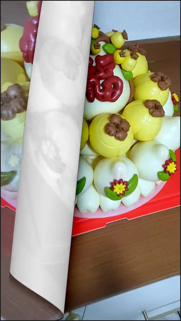 胶东花饽饽 祝寿生日中式蛋糕 喜庆实用纯手工零添加