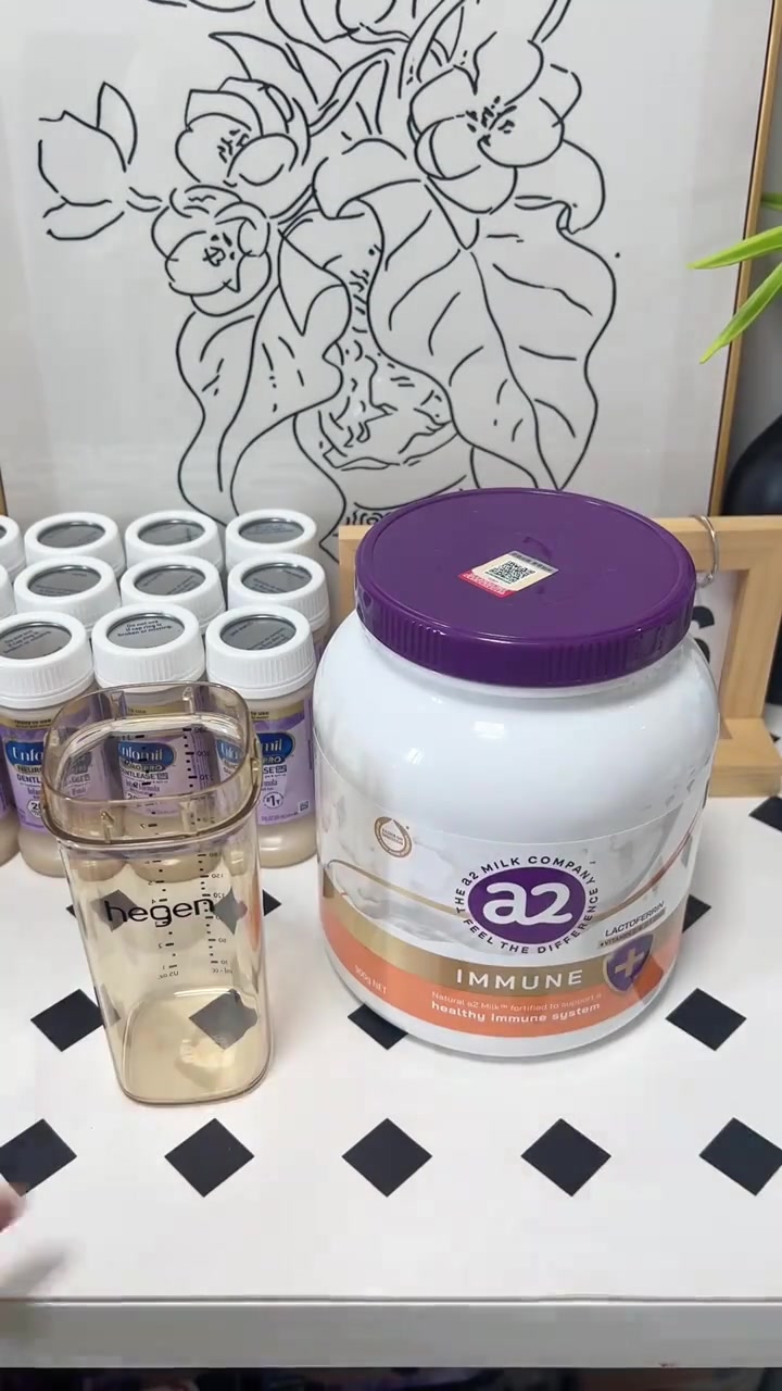 给自己开罐a2奶粉，奶香浓郁口感醇厚好喝