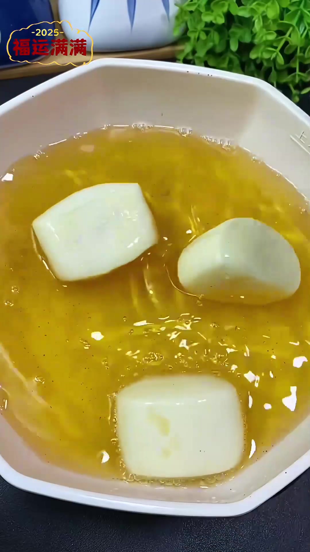 年夜饭主食黄金小馒头