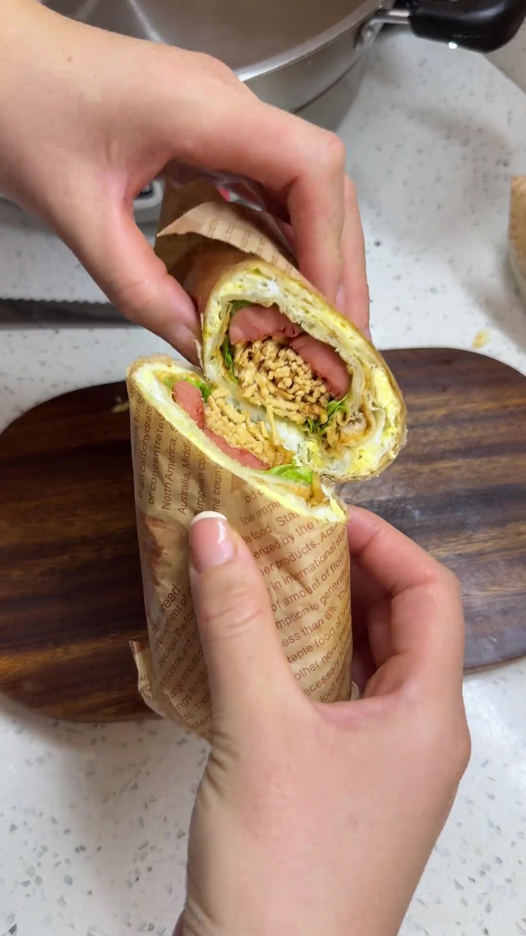 每天早餐吃鸡蛋灌饼