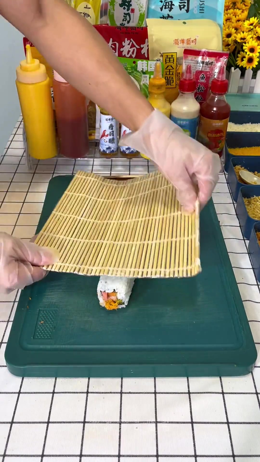 招牌黄金脆寿司做法教程，快来学！