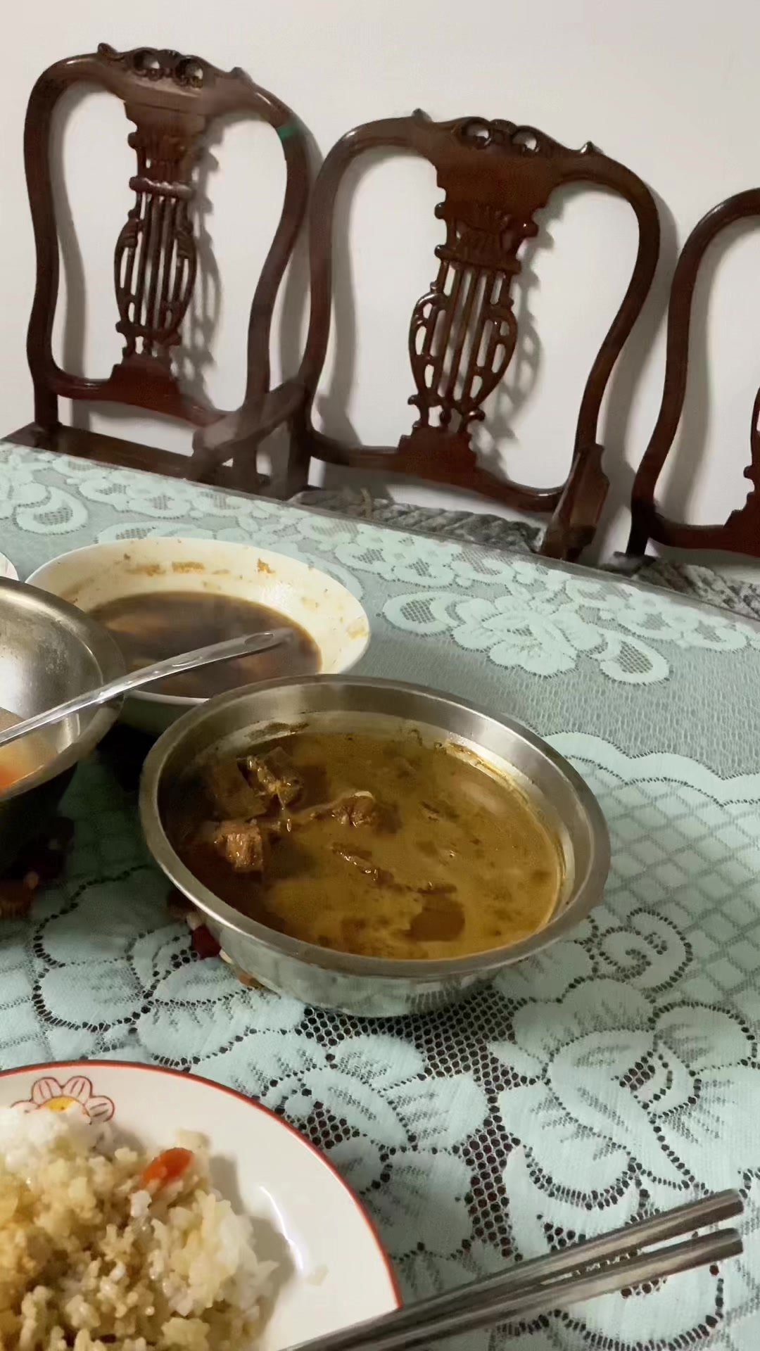红烧排骨/红烧鸡翅/番茄虾米汤/