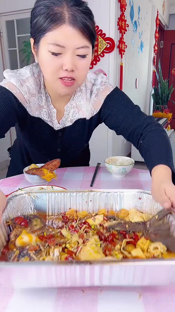 今天这烤鱼真好吃啊！