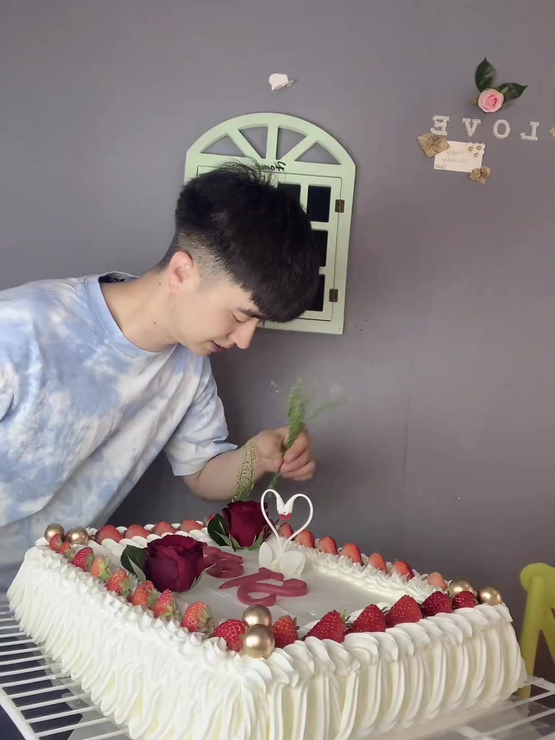 手工制作网红生日蛋糕