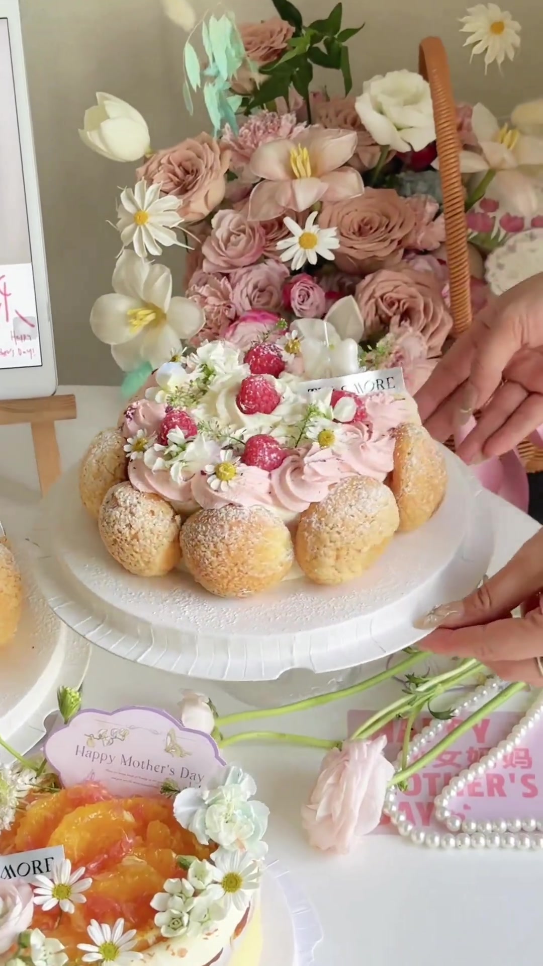 母亲节轻乳酪芝士蛋糕，多款造型可选