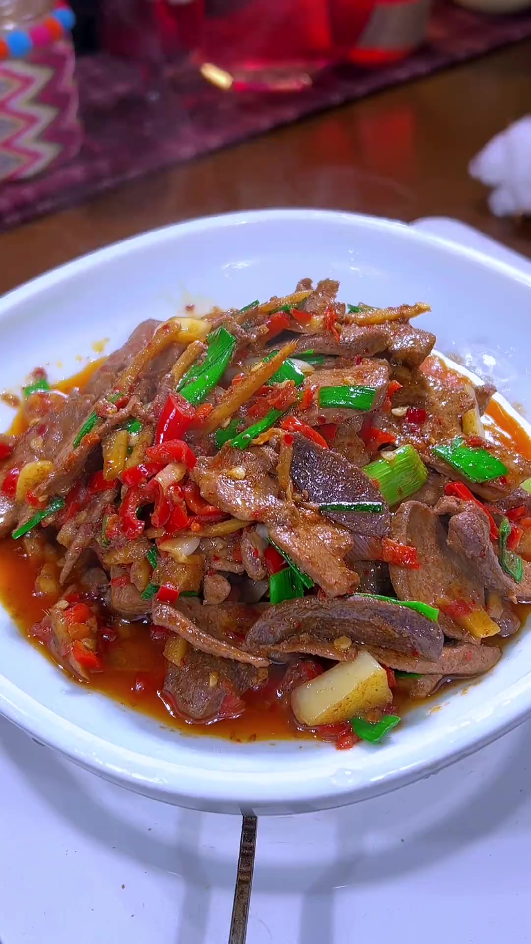 猪肝像我这样炒，真的好吃，就是太费大米饭了！