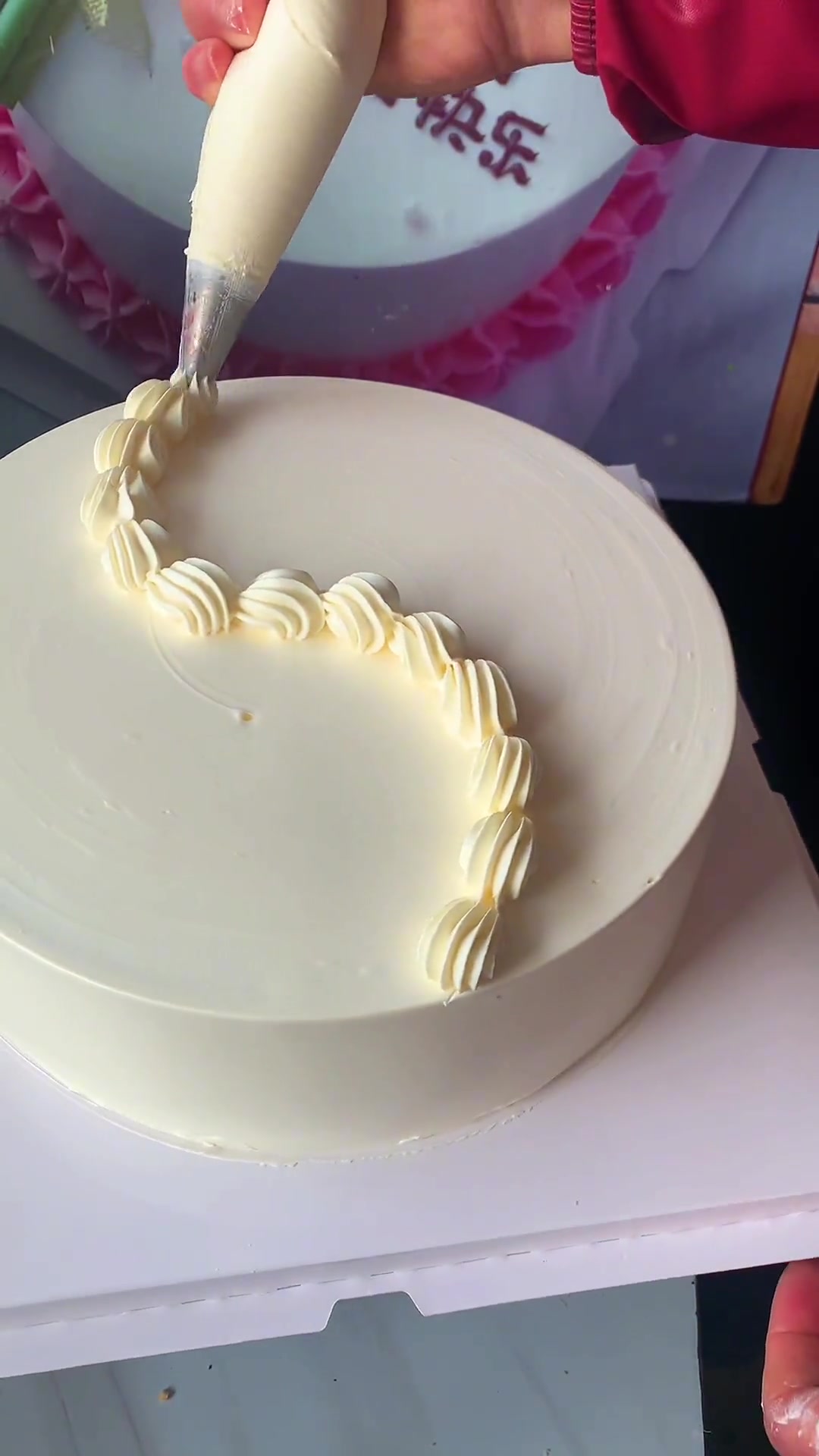生日蛋糕超简单制作，一看就会