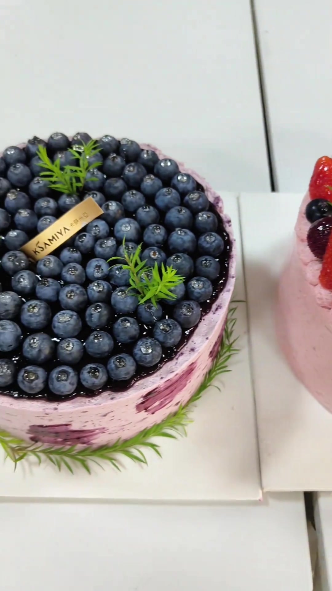 各式各样的水果蛋糕