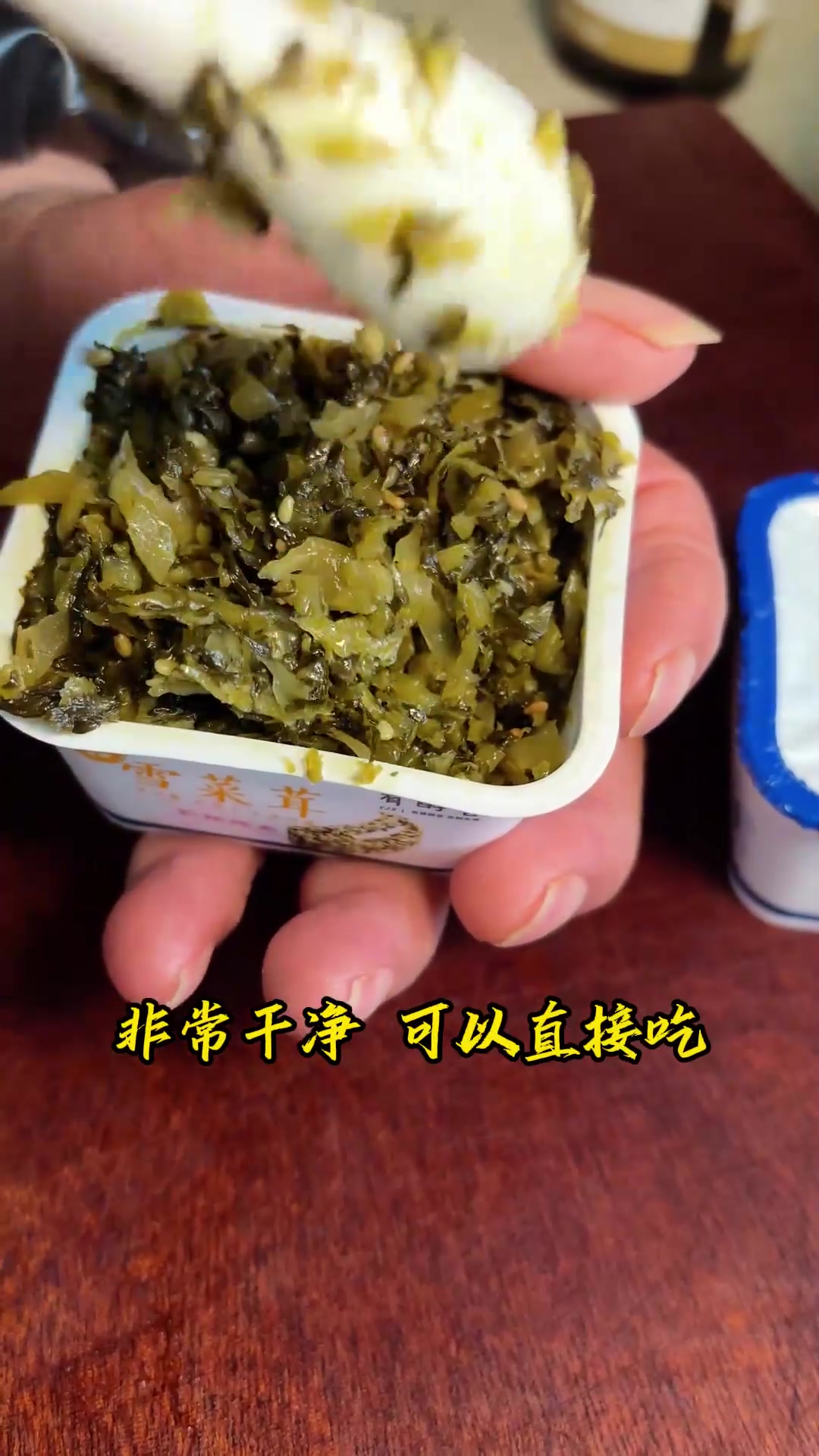 雪菜肉末炒粉丝，卖相一般味道是真的好