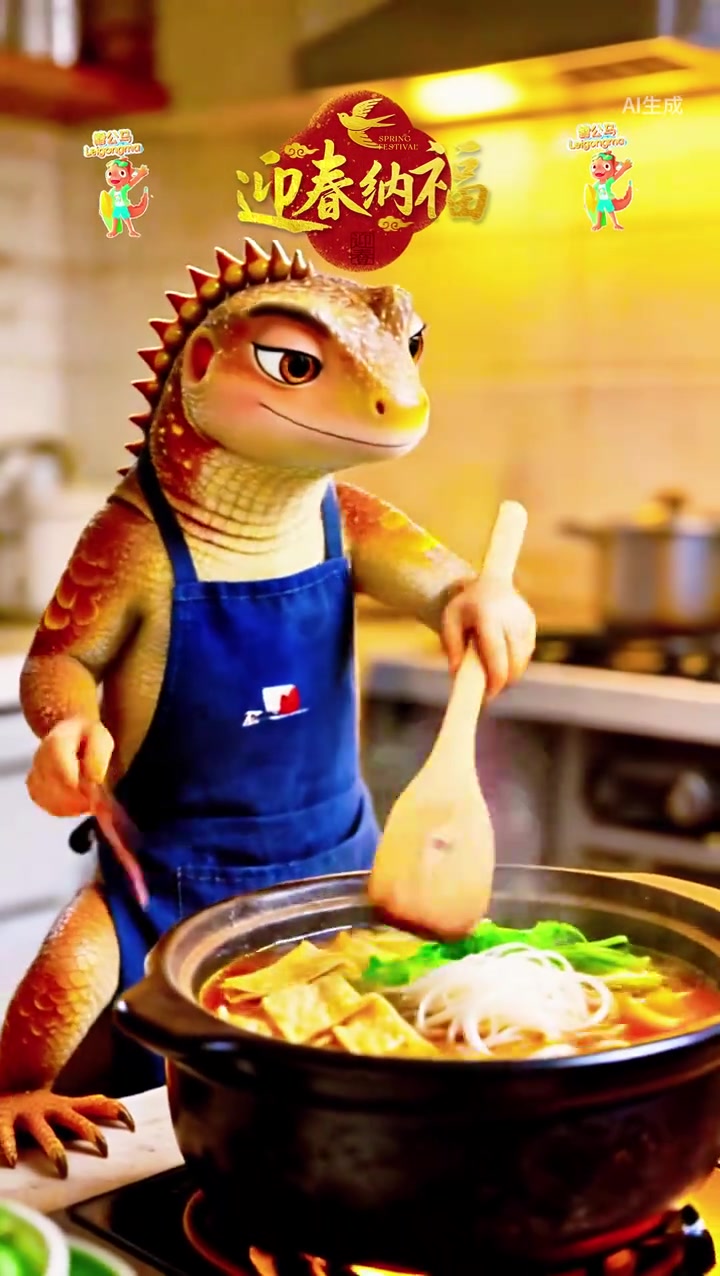 今日大年初四，迎春纳福，品尝海南特色斋菜煲