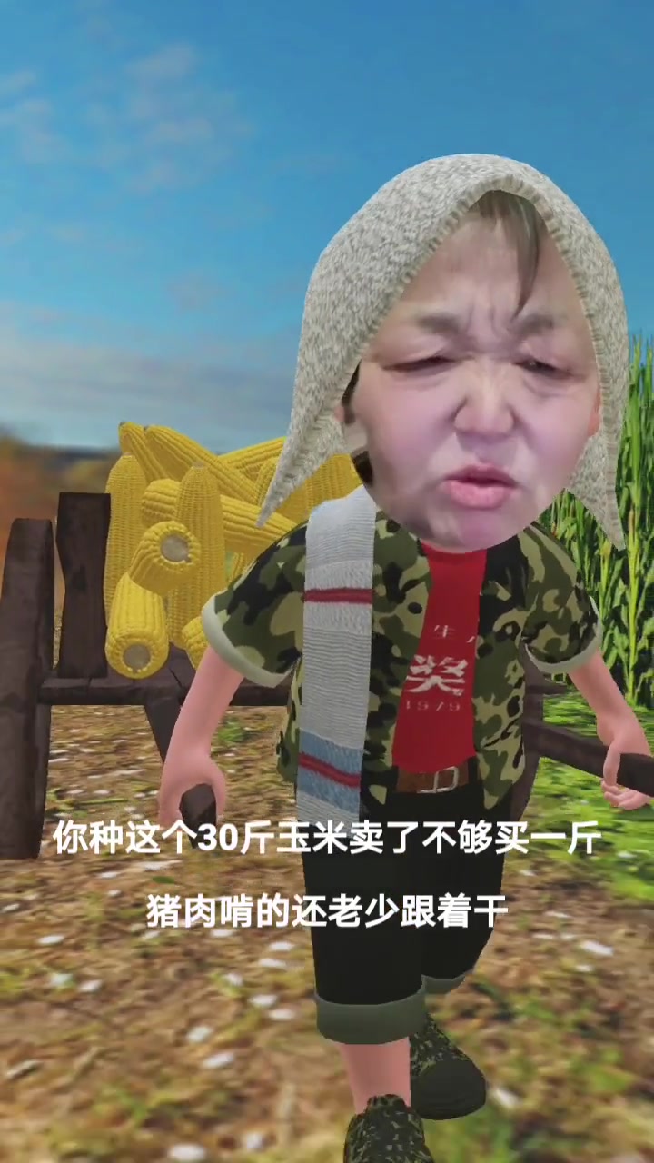 种地三十斤玉米，卖不够一斤猪肉钱！