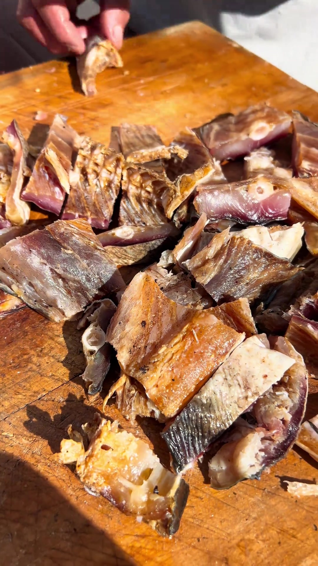 今天做的麻辣鱼干，当小零食太合适太好吃啦