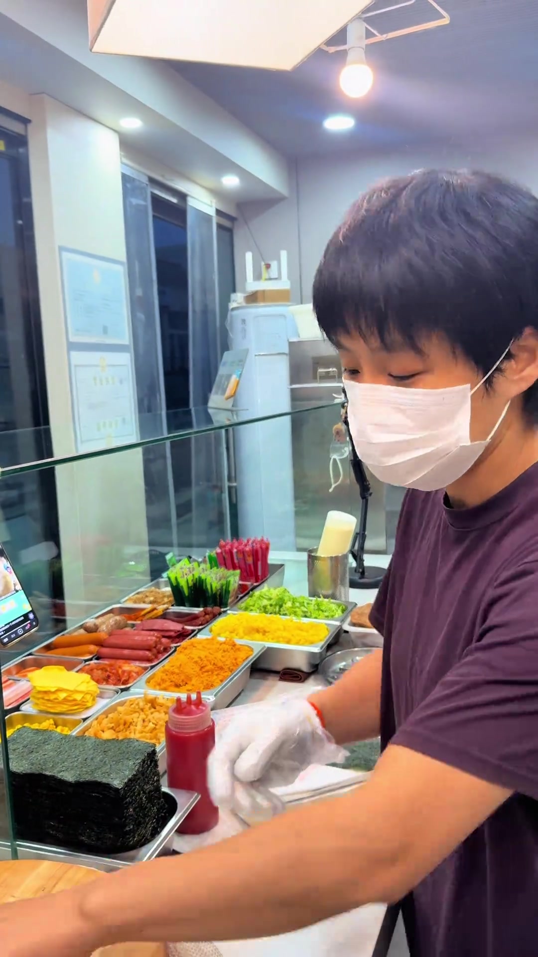 中学门口的饭团小店，已开五年多，感谢支持！