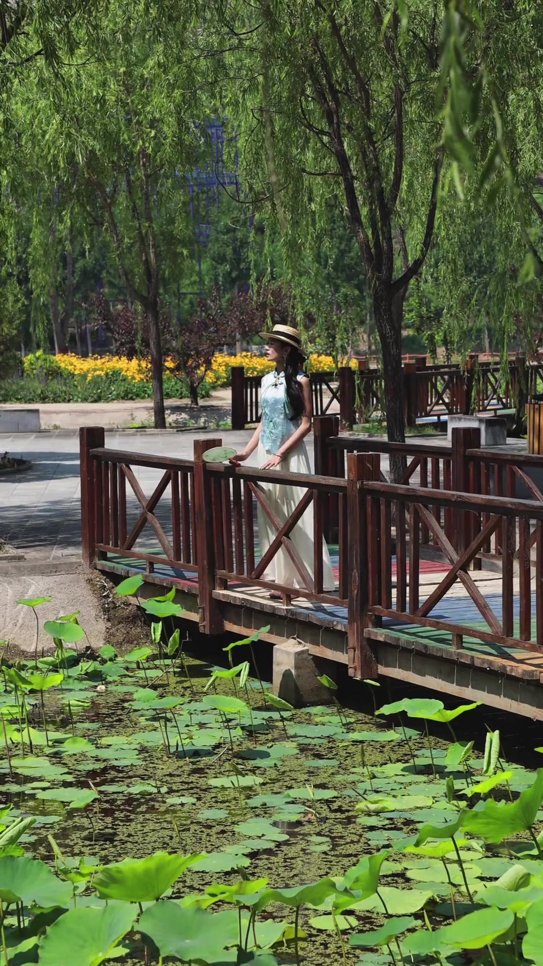 盘古小江南保定顺平焕新开放，端午打卡鱼鳞坝