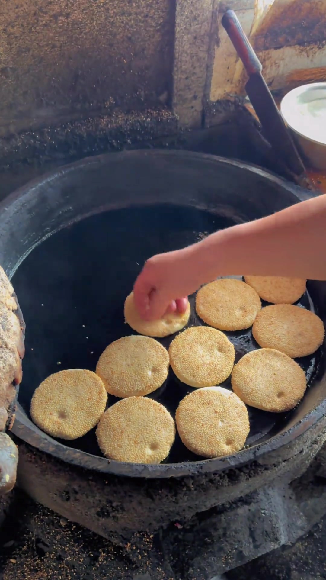 花13元在天津吃,正宗吊炉烧饼