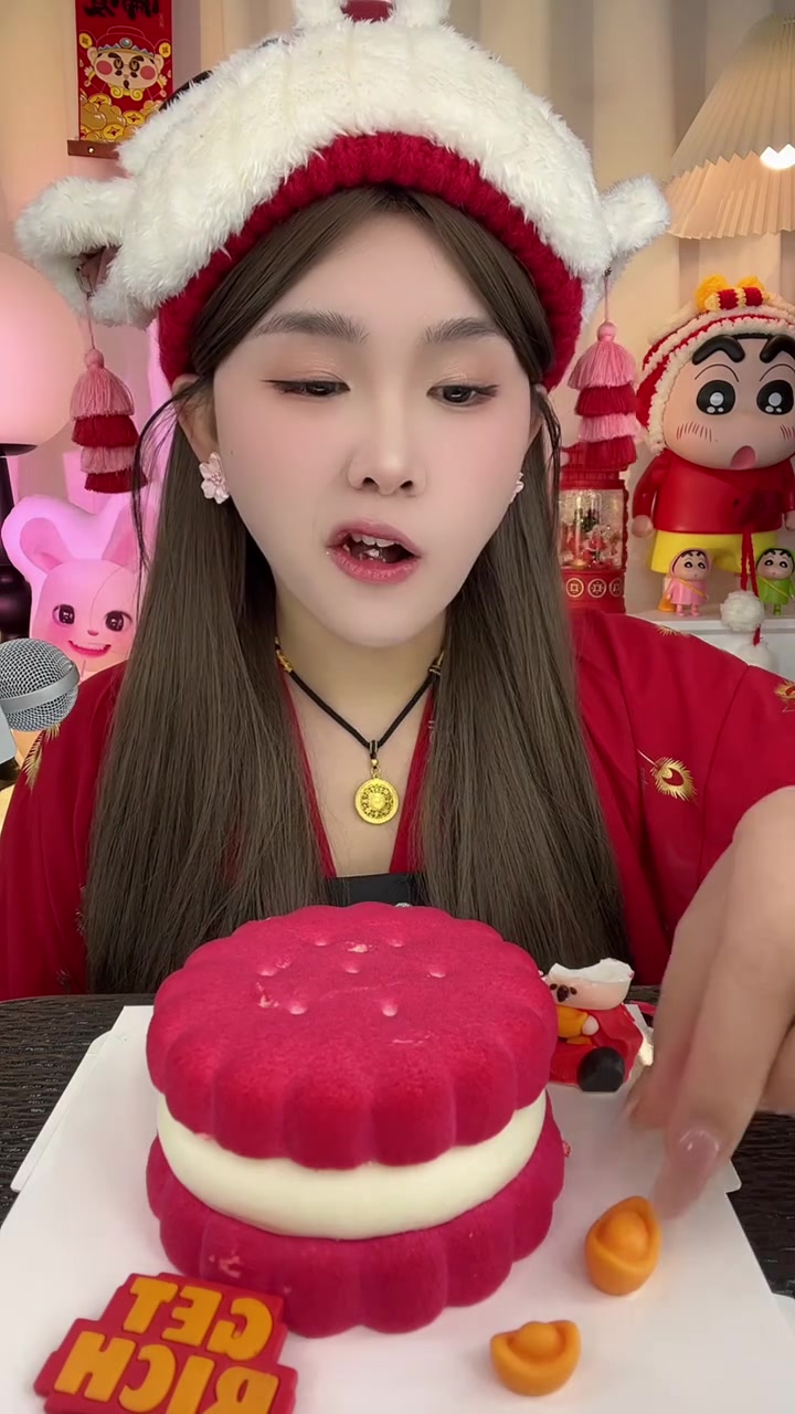 新年快乐 宝宝们 慕斯蛋糕