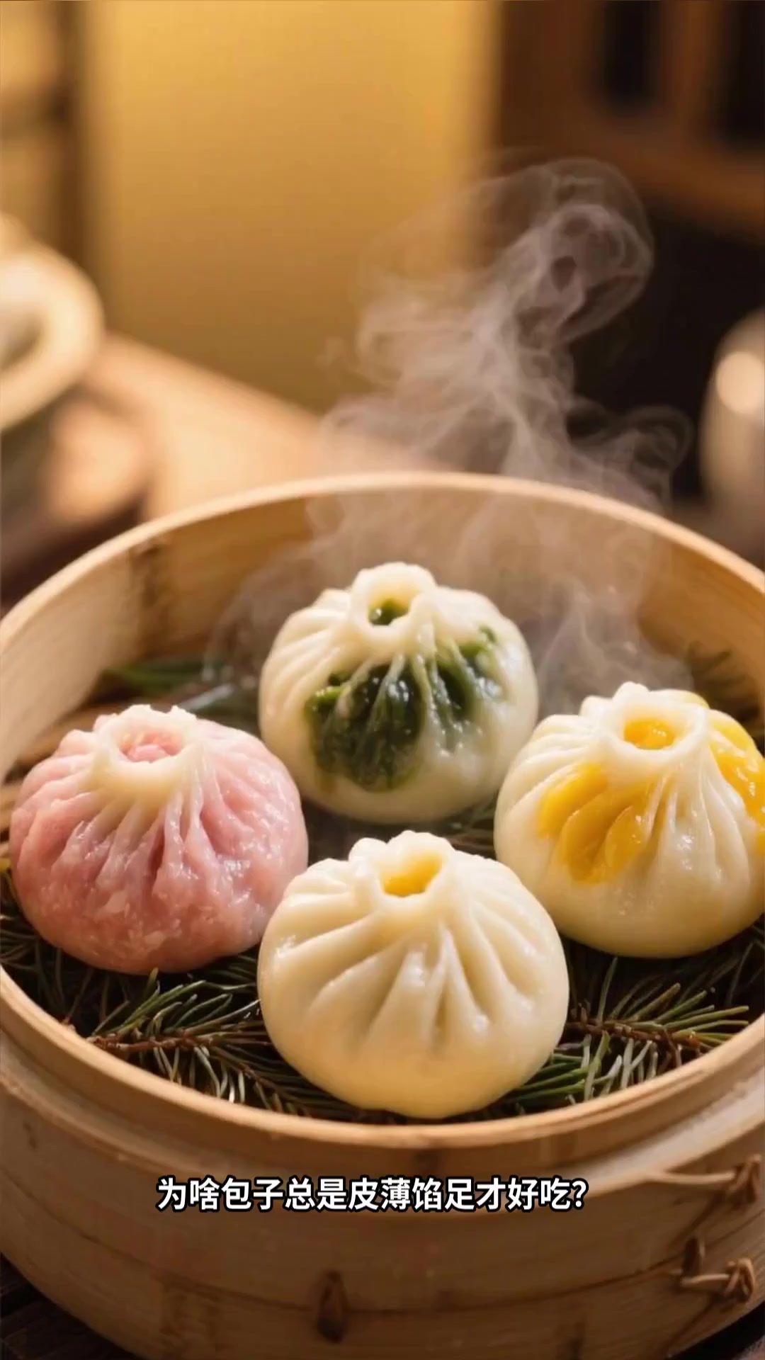 为什么包子的皮要薄馅要足？