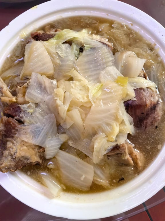 农村土菜午餐好吃