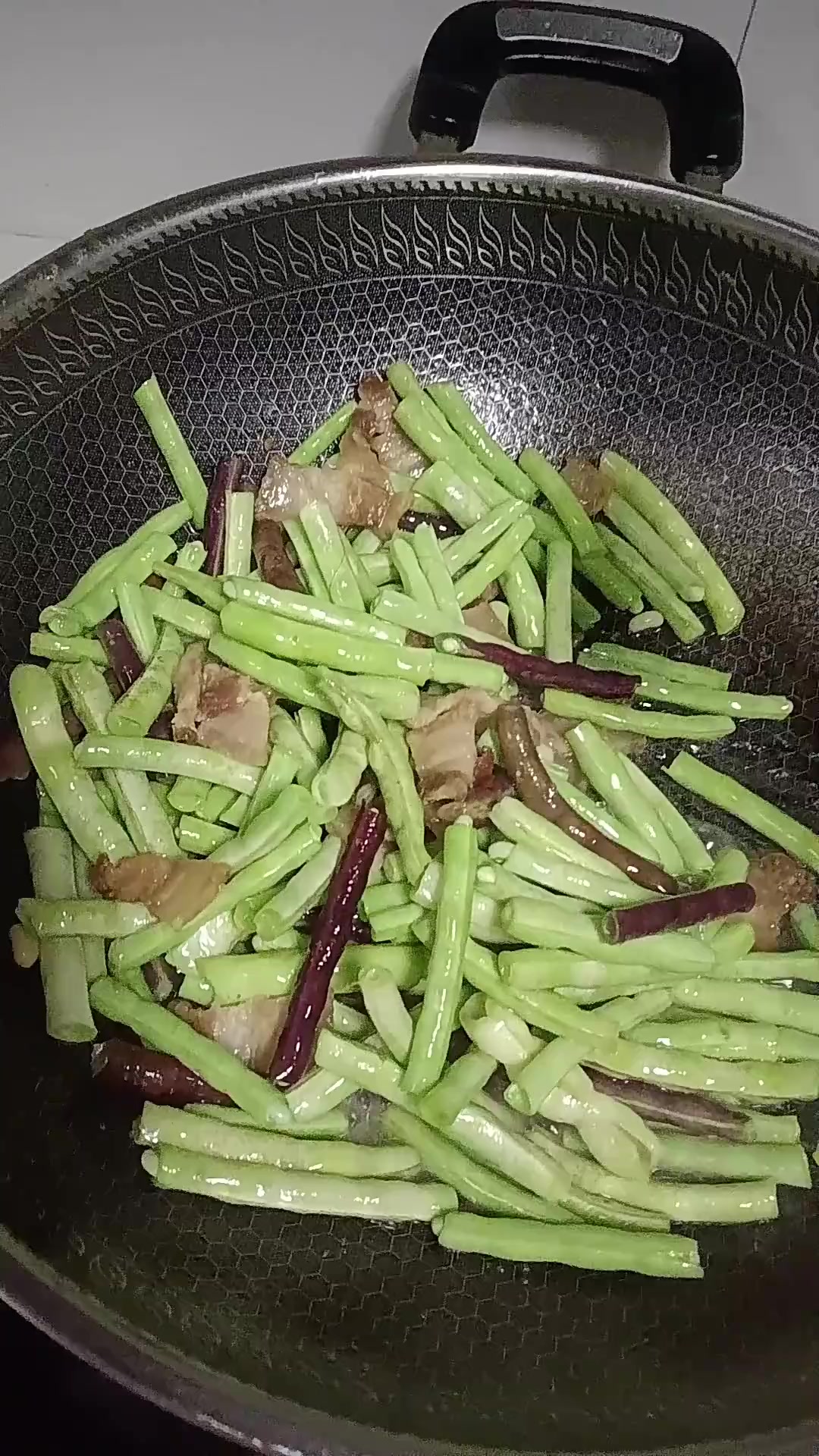 炒豆角，没有什么好菜
