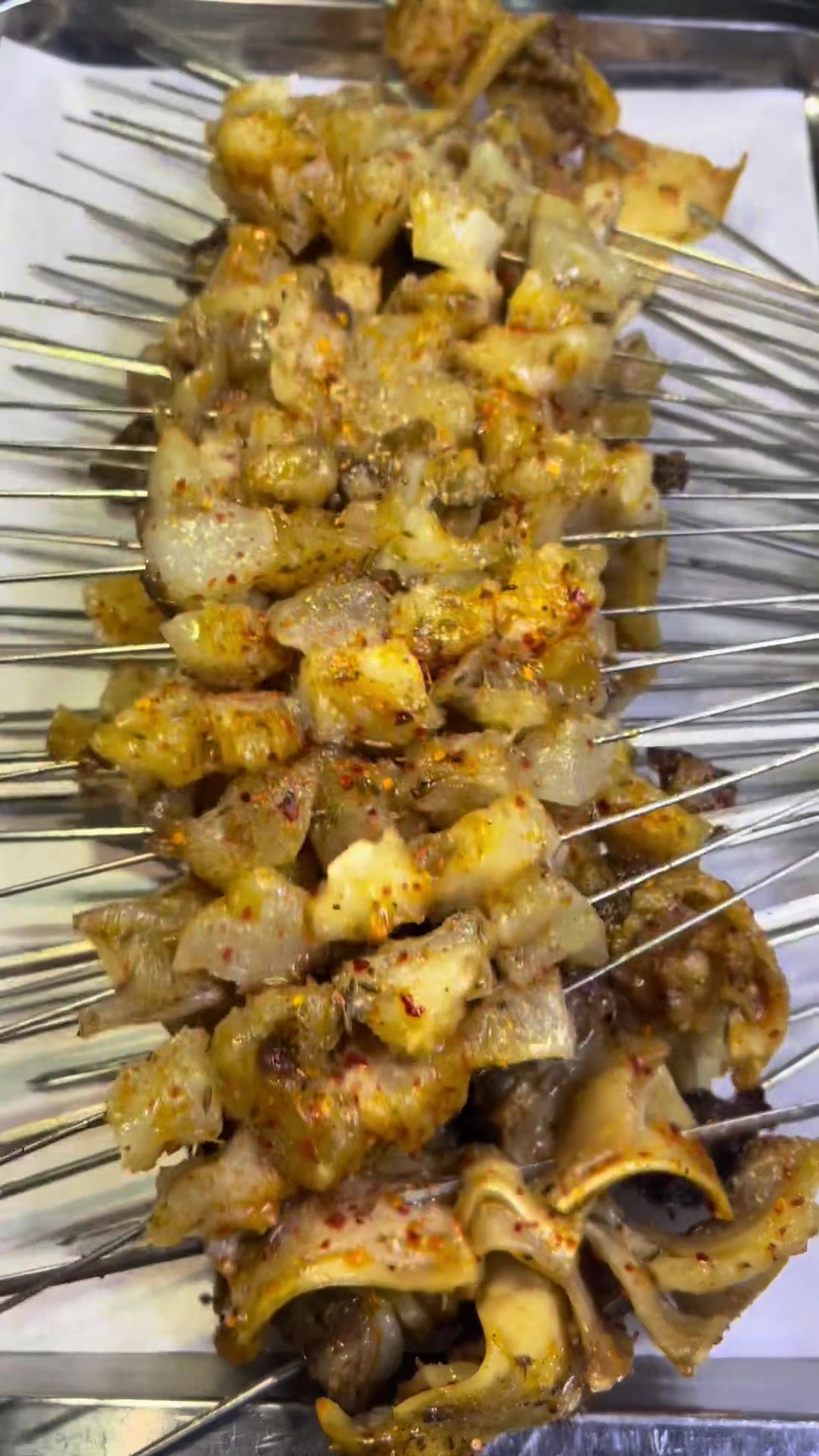 宫后夹肉烧烤，这一口简直香迷糊了