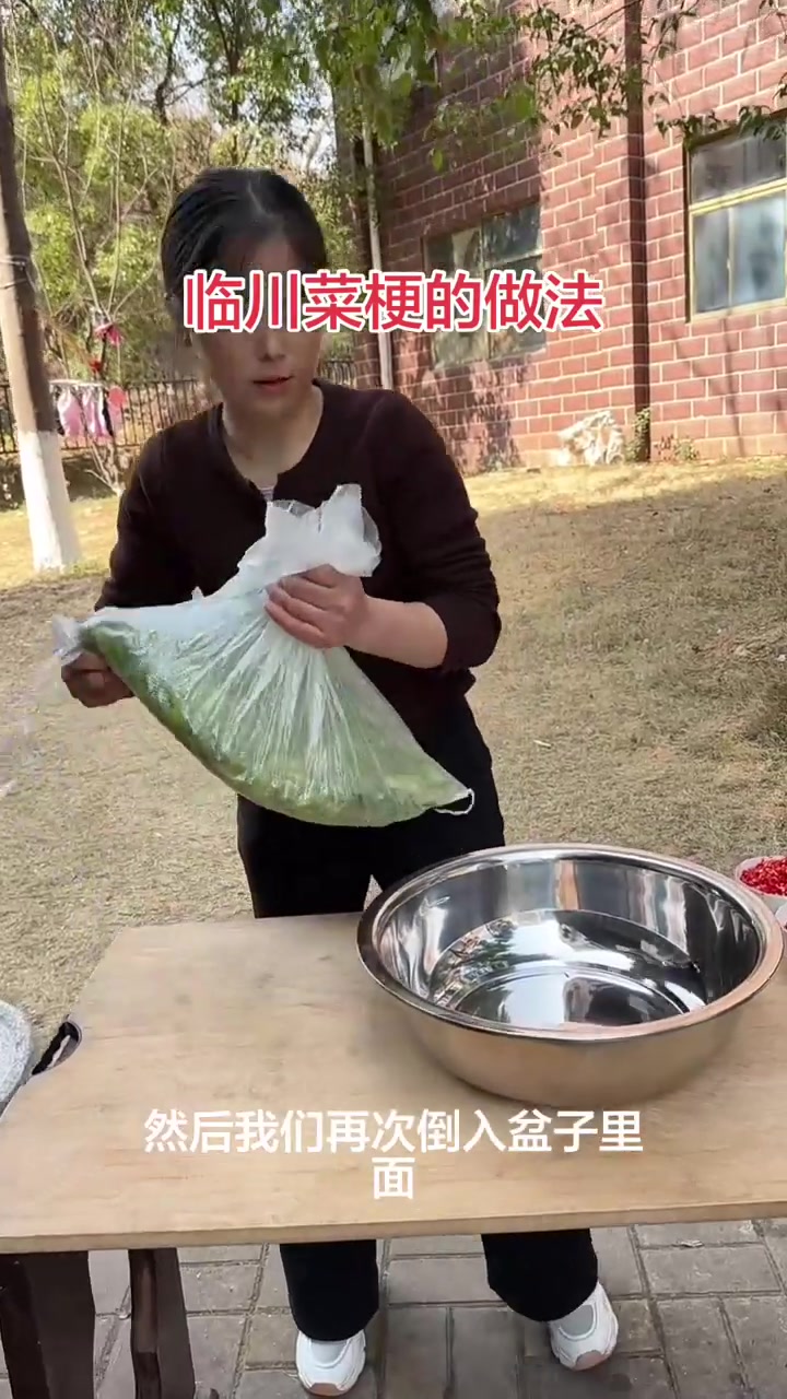 临川菜梗的做法,你们管这种菜叫什么菜呢?我们这里叫胸菜
