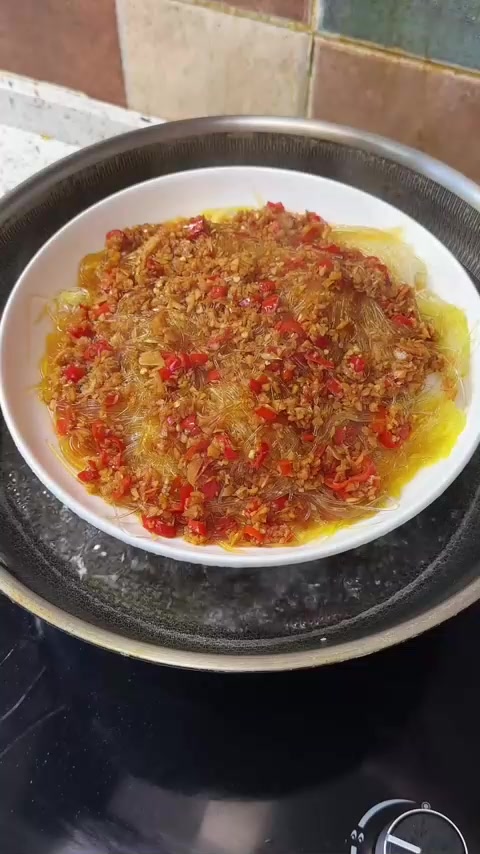 蒜香暴击蒜蓉粉丝娃娃菜锁死！