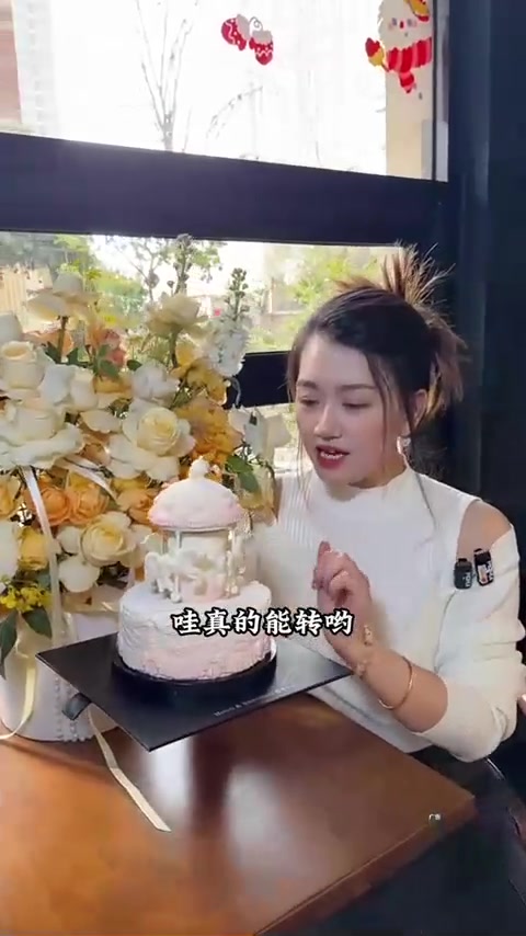 重要日子怎么能少了生日蛋糕和旋转木马