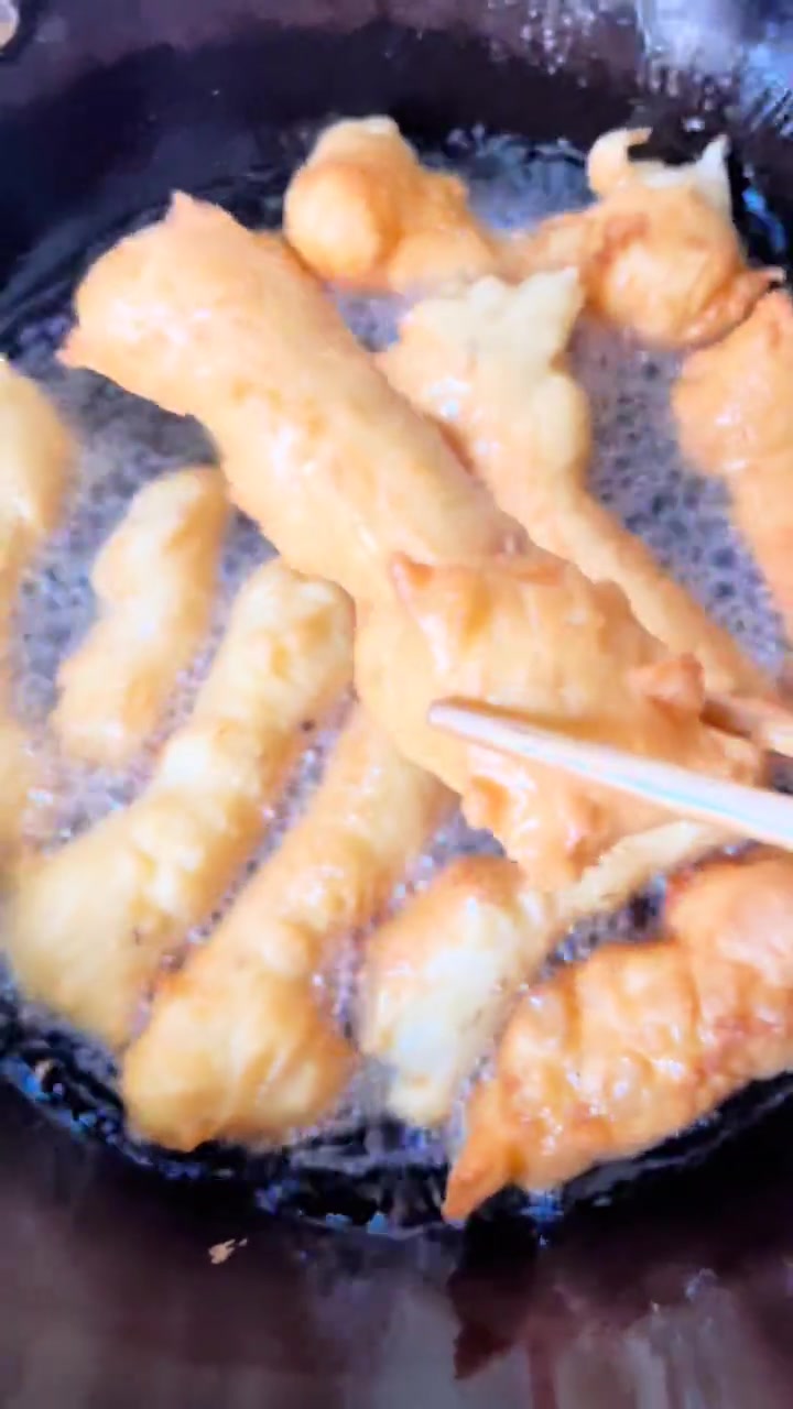 炸的小油条宣不宣，爱生活爱美食