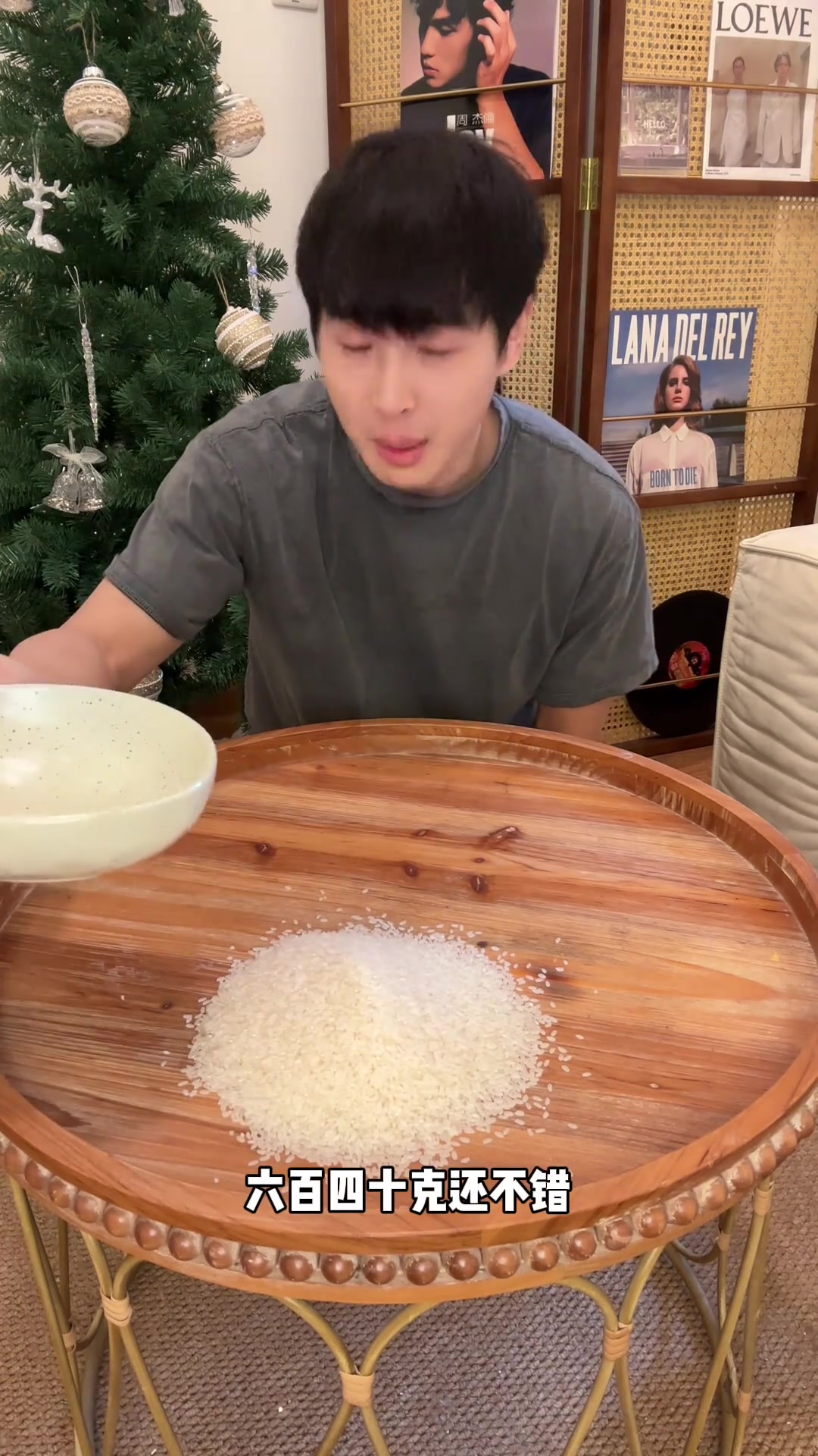 减脂冷知识：用大米示意脂肪体积