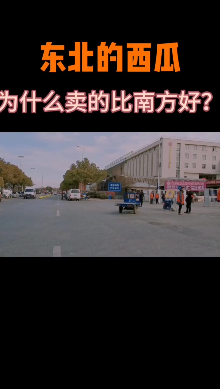 冬天东北的西瓜卖的比南方好,让你意外不?