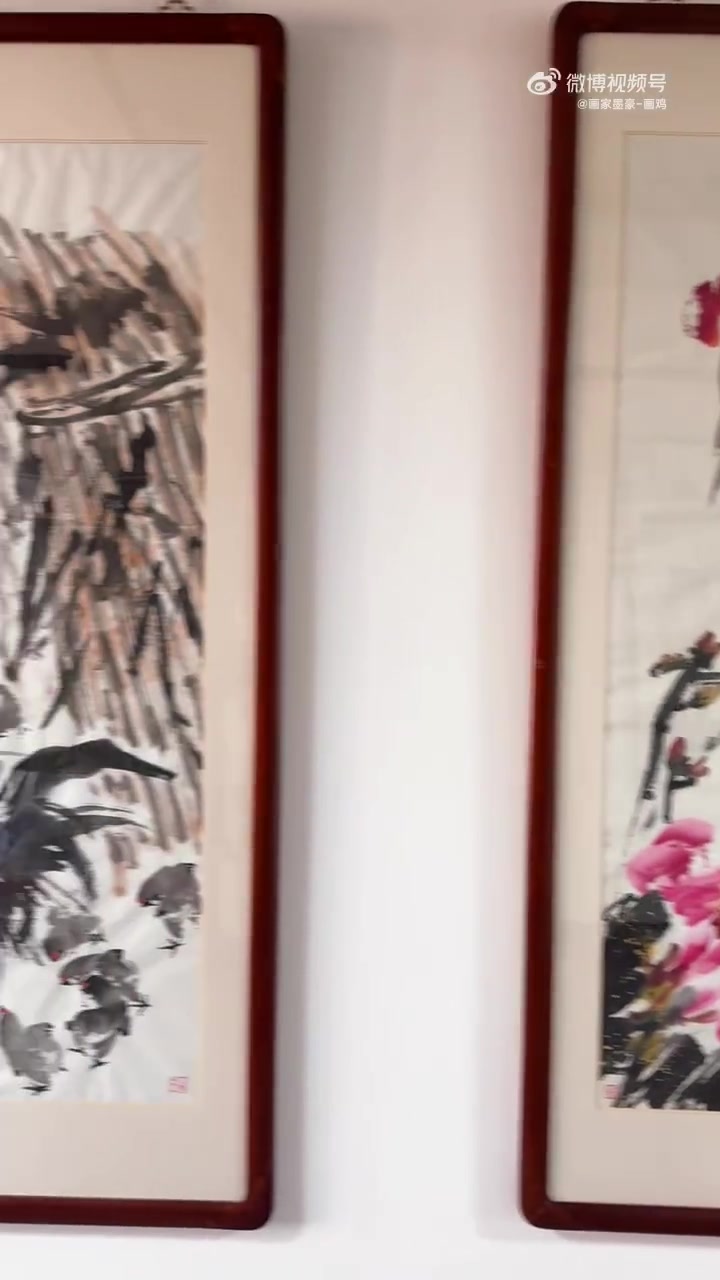 走进宋庄墨豪画室#墨豪画鸡 ##墨豪 ##墨豪画鸡独具一格#