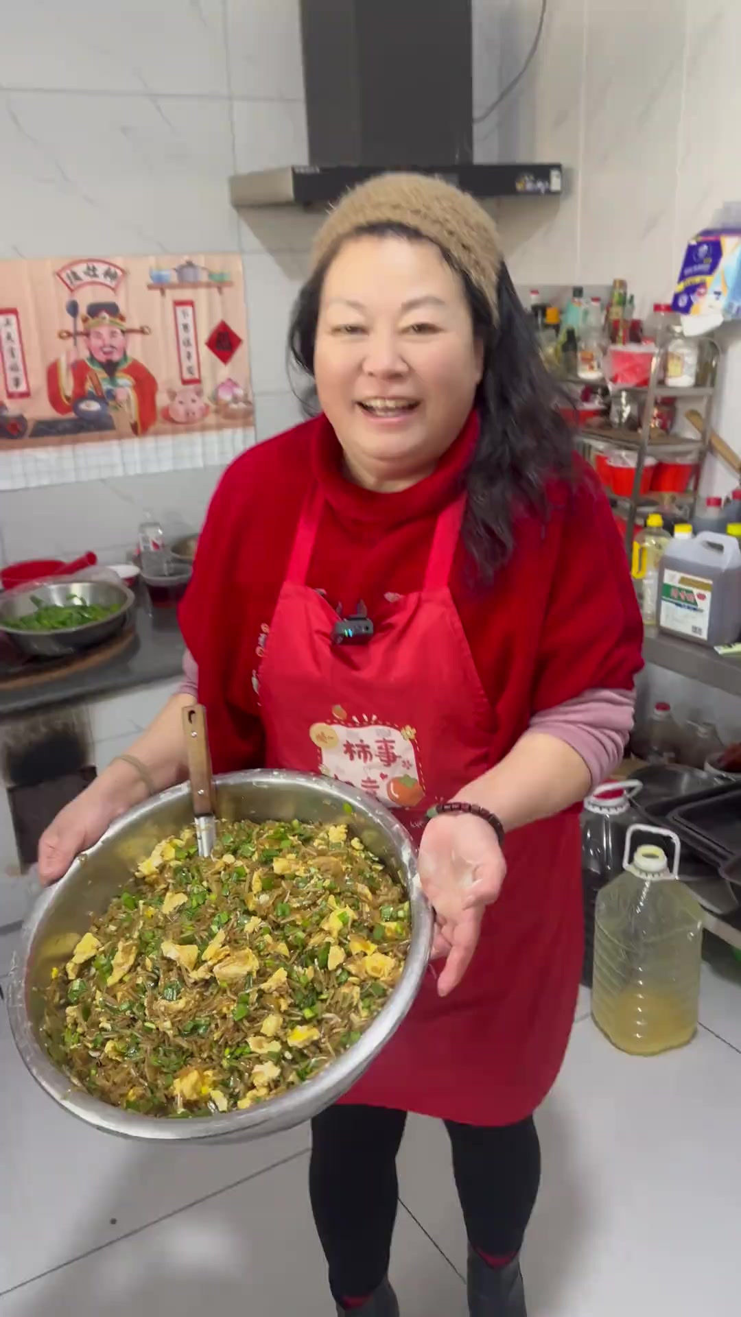 韭菜鸡蛋咸菜包子，家的味道谁不爱