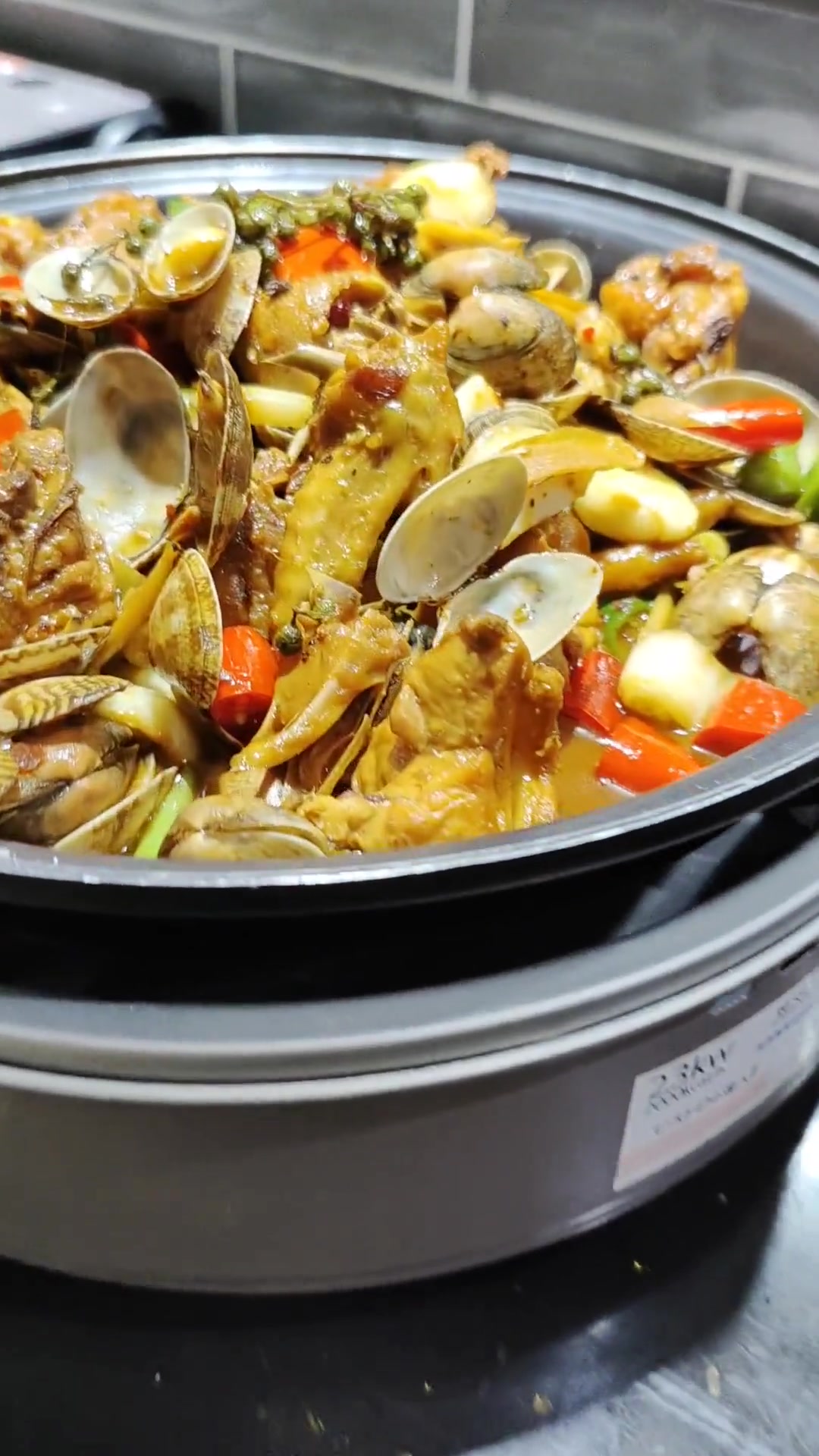 花甲炒鸡教程，明档特色菜做法