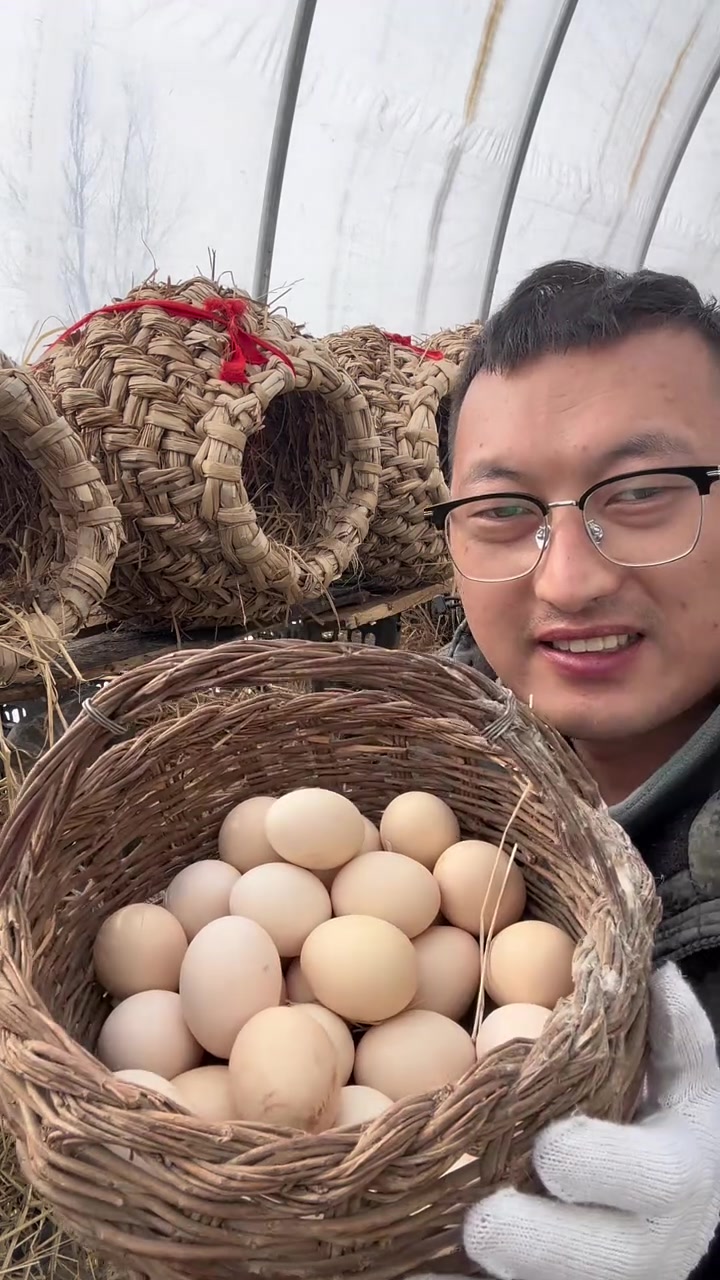 #农村散养笨鸡蛋 #土鸡蛋