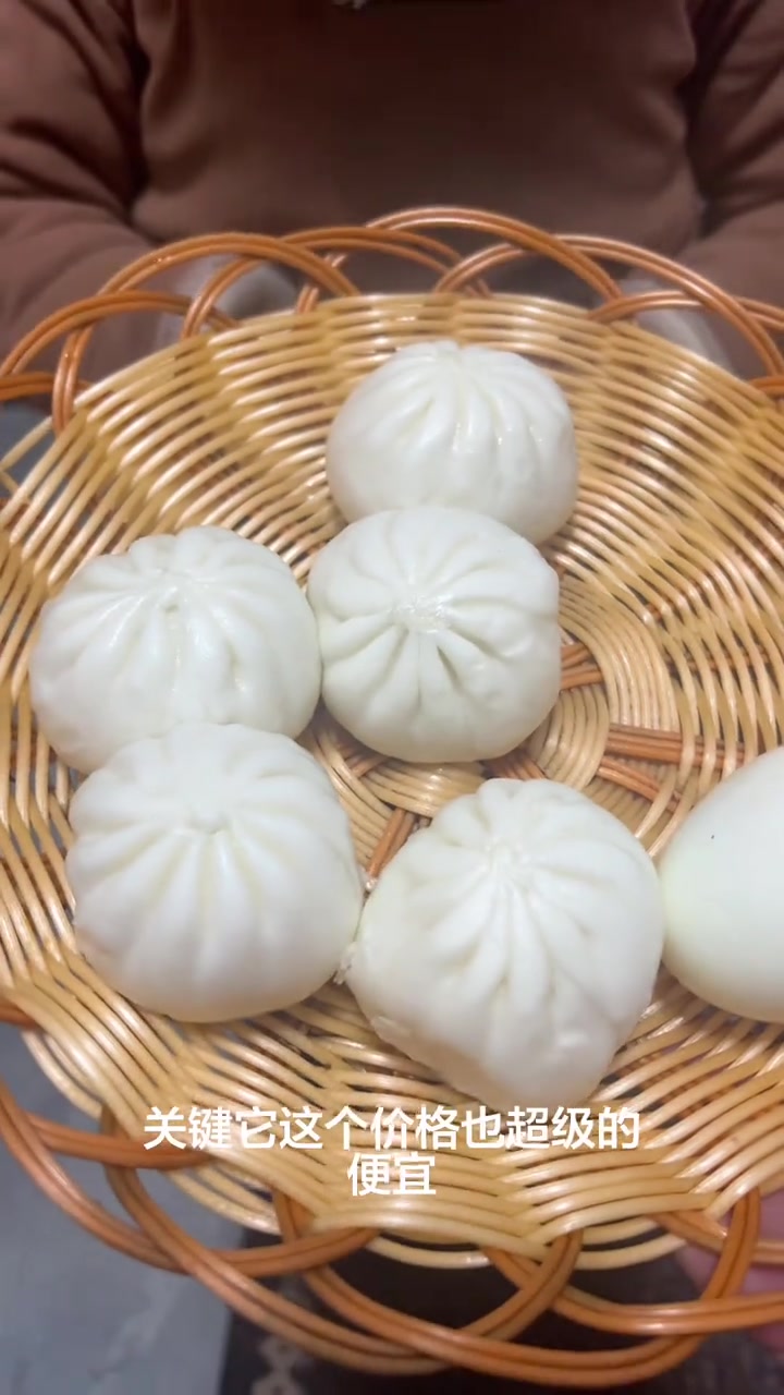 这个包子早餐吃很好杭州风味小笼包