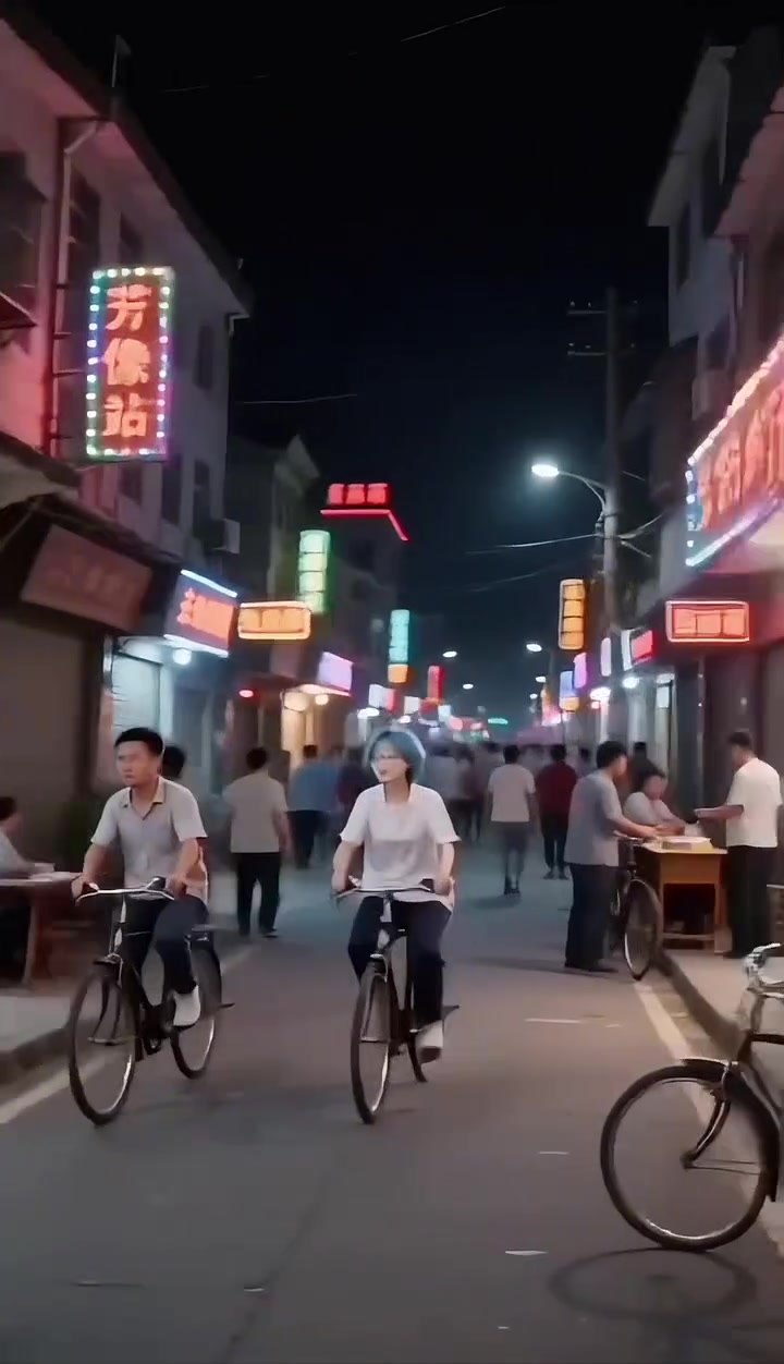 让我们穿越回到30年前的宜丰县城!#老街记忆 #江西宜丰 #菜市场最靓的仔 #老照片里的旧